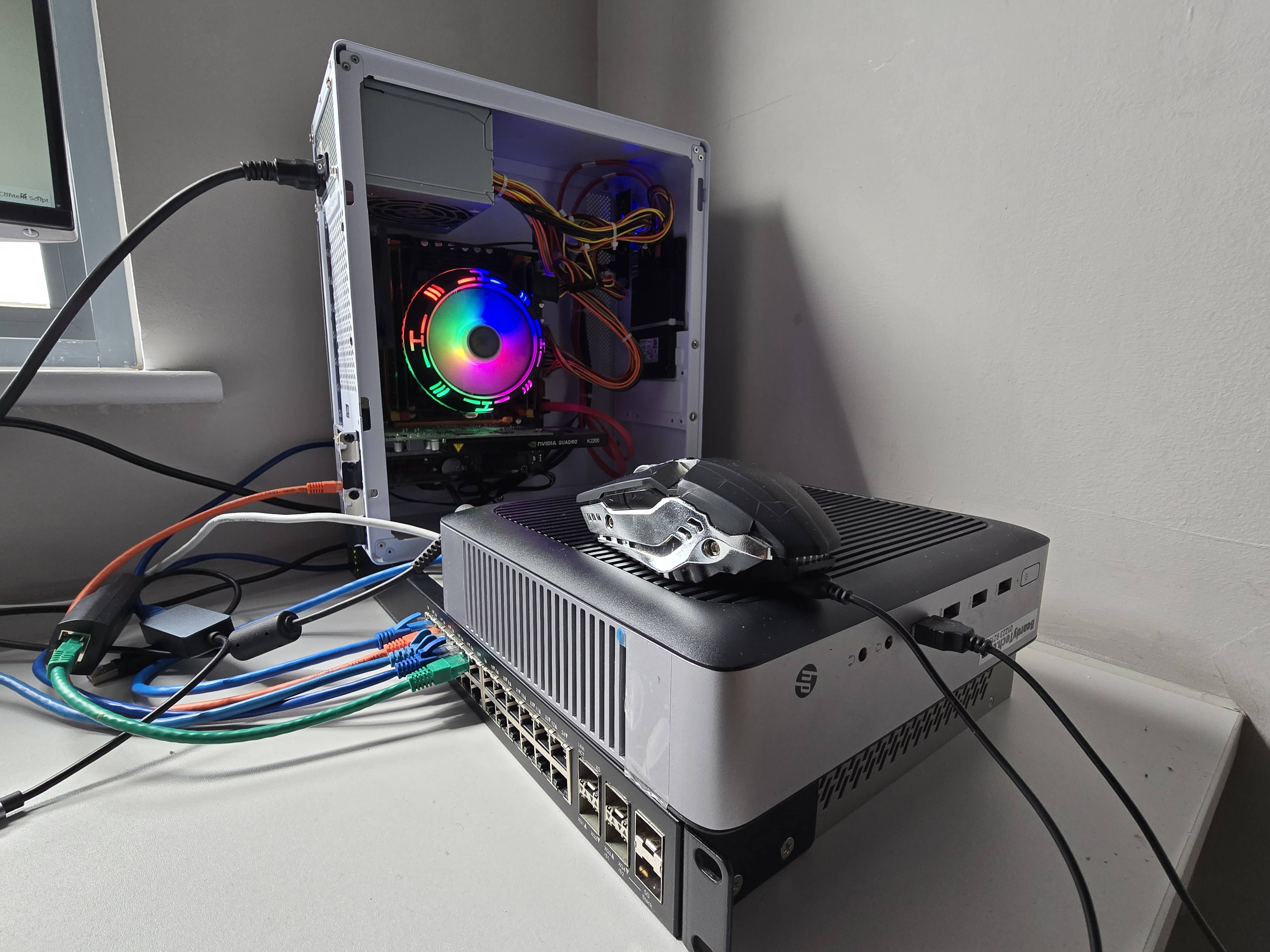 Physical Network Connections - Setup 1